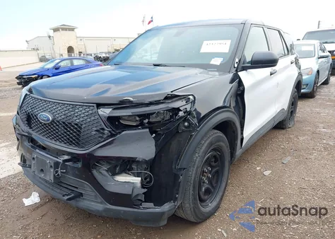 2021 Ford Police Interceptor из США, поврежденный, VIN 1FM5K8AB5MGB99148